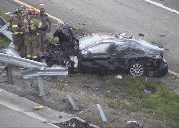 Passenger killed Following driver loses control of Audi on I-95 in Fort Lauderdale