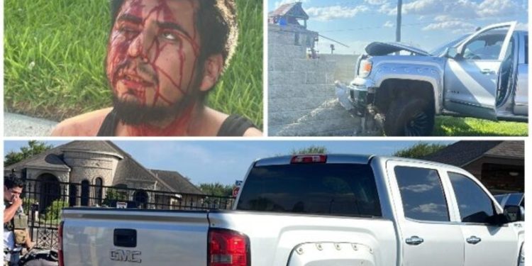 Houston Murder Suspect Crashes Vehicle With Toddler Following Texas Police Pursuit Near Border