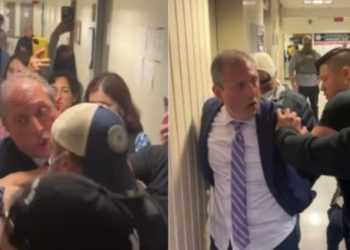 ICE Apprehended Brad Lander At Manhattan Immigration Court