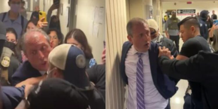 ICE Apprehended Brad Lander At Manhattan Immigration Court