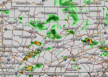 Severe storms might return Monday and Tuesday, particularly in this part of Pennsylvania