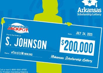 Arkansas Woman Wins $200,000 Lottery Jackpot
