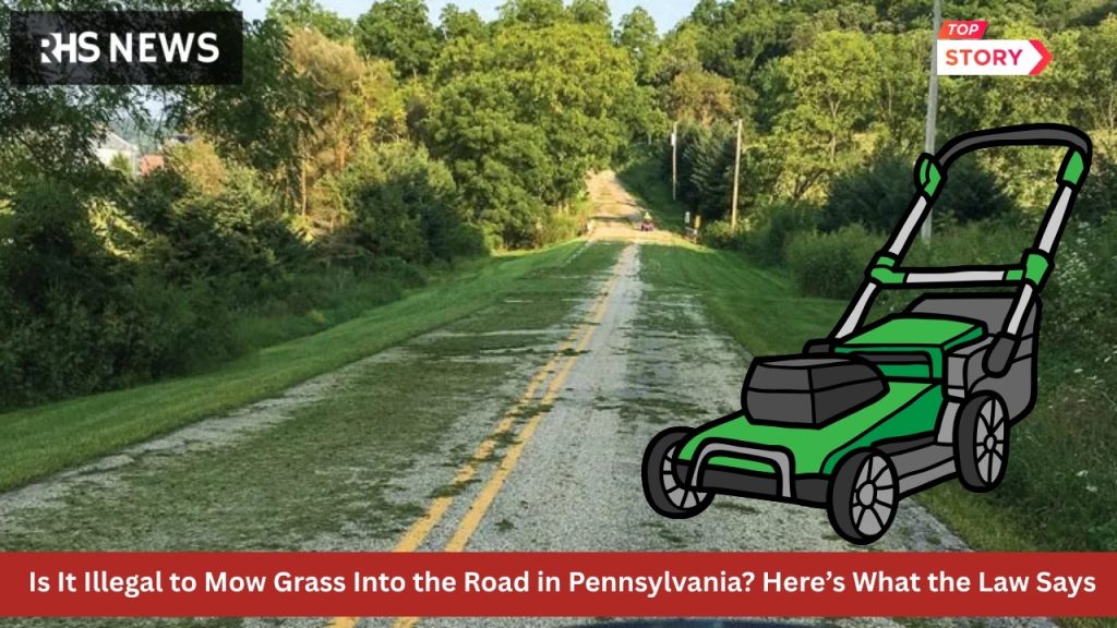 Is It Illegal to Mow Grass Into the Road in Pennsylvania Here’s What the Law Says