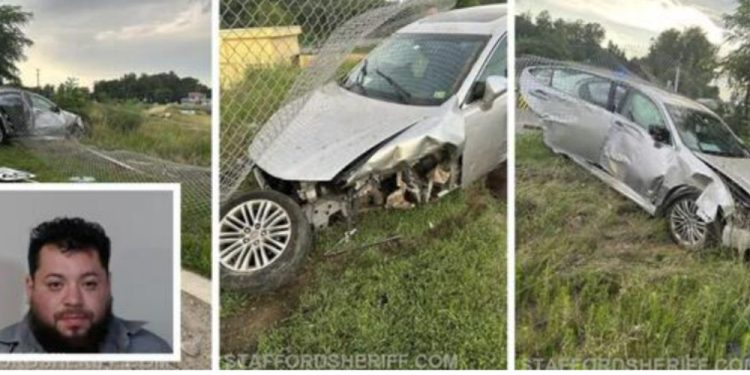 Jose Caballero Detained For DUI After Police Chase In VA