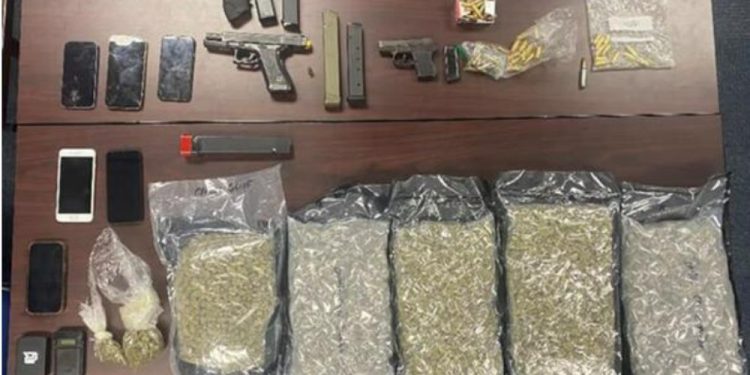 Police: Wild Arundel Mills Shootout Ends With 4 Arrests And Pounds Of Pot, Guns Seized