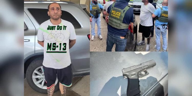 Laredo BP arrested suspected MS-13 gang member in Houston