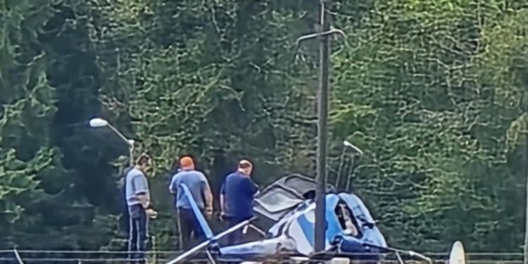 Helicopter Crash at Skagit Regional Airport Leaves Two Injured