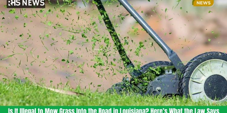 Is It Illegal to Mow Grass Into the Road in Louisiana Here’s What the Law Says