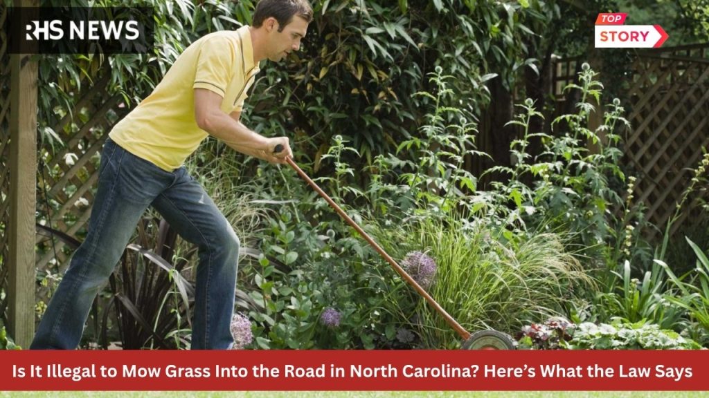 Is It Illegal to Mow Grass Into the Road in North Carolina Here’s What the Law Says