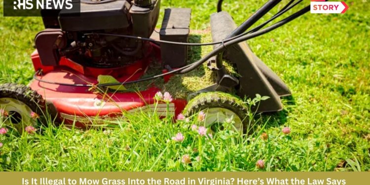 Is It Illegal to Mow Grass Into the Road in Virginia Here’s What the Law Says