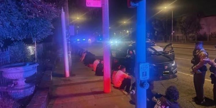 Nearly 70 Individuals Apprehended And 25 Cars Towed At South Los Angeles Street Takeover, Authorities Say