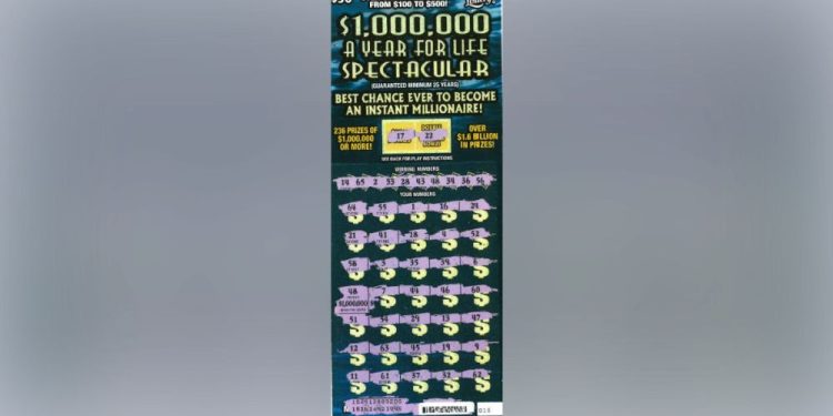 Ocala Woman Wins $1 Million Scratch-off Prize