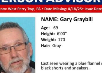 Police Searching For Missing Man In Central Pennsylvania