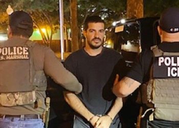 Venezuelan Torture Suspect Released Under Biden-Era Policies Cries During ICE apprehend in Texas