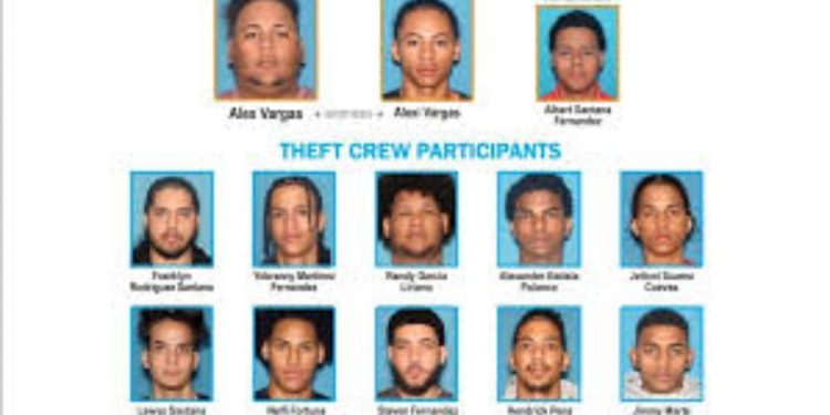 13 People Indicted For Car Theft Ring And Linked To Homicide