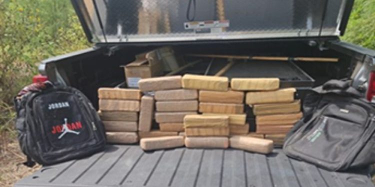 DPS confiscated $2.2 Million worth of cocaine being smuggled across Texas border