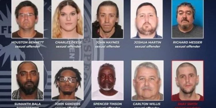 10 people apprehended in Florida child exploitation sting: ‘Operation Not a Fan’