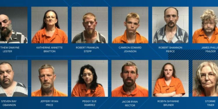 13 People Arrested In East Texas Drug Bust: SHERIFF
