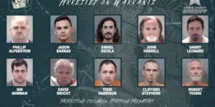16 People Arrested in Citrus County ‘Operation Boogeyman’ Targeting Online Child Predators