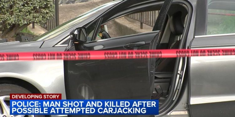 Police; Attempted carjacking ends when driver begins shooting