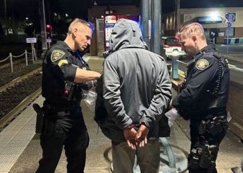 Police arrested 28 people, zeroing in on bus stops, MAX platforms in 1-day NE Portland operation