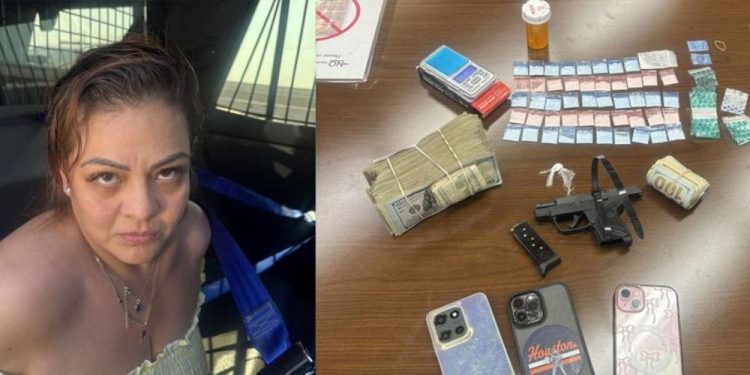 Undocumented Woman Detained In Houston Area In Possession Of Cocaine, Firearm And $10,000