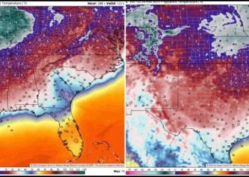 Arctic Blast to Slam Mississippi, Alabama, Georgia, Tennessee, and Texas as Dangerous Wind Chills Arrive in Early December