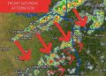 Strong Storms Anticipated Across Arkansas, Texas, Oklahoma And Louisiana As Arctic Front Arrives Saturday Afternoon