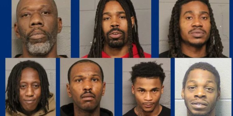 7 People Charged In Chicago Grocery Store Parking Lot Drug Sales Investigation, Sheriff Says