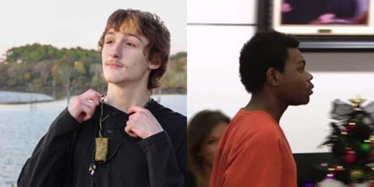 A 16-year-old Boy Died After An 18-year-old Student Who Accused Him Of Stealing His Vaping Device Slashed Him In The Neck With Scissors He Took While Checking His Pockets; Classmate Taken Into Custody