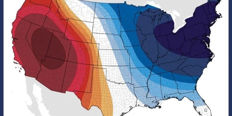 Back To Back Arctic Blasts Will Bring Sub-zero Wind Chills And Deep Freeze To Illinois, Michigan, Ohio, And Pennsylvania.