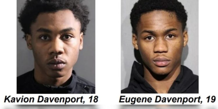 Chicago Brothers Kavion and Eugene Davenport Charged in Citywide Burglary Spree