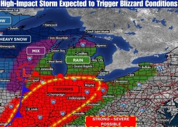 Midwest High-impact Storm To Bring Blizzard Conditions To Minnesota And Michigan, Severe Storms To Illinois And Indiana