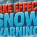 New York Lake Effect Snow Warning: Up To 20 Inches Expected
