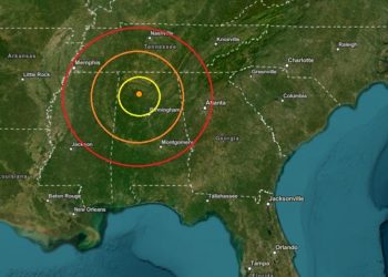 2 Earthquakes Hit Alabama Northwest Of Birmingham