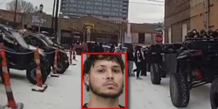 Dallas driver apprehended after doing donuts at icy intersection with child in vehicle