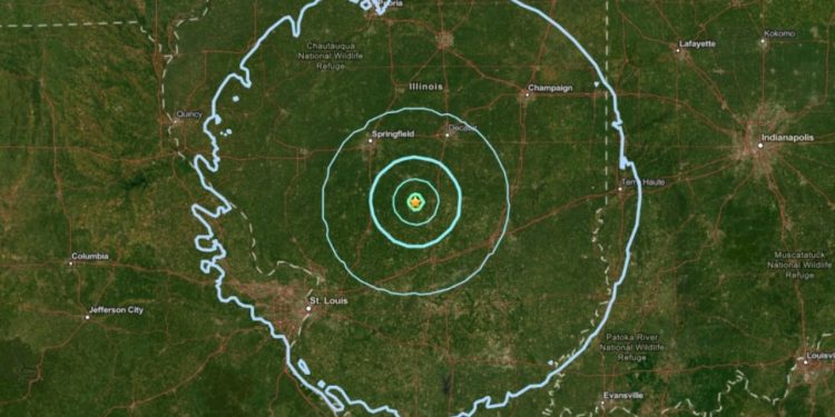 Illinois Earthquake Shakes St. Louis With 3.5 Magnitude Quake
