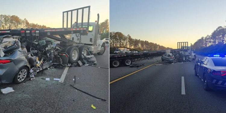 Driver Arrested After Attempting To Make Illegal U-turn That Caused Serious Interstate 75 Crash In Hillsborough County