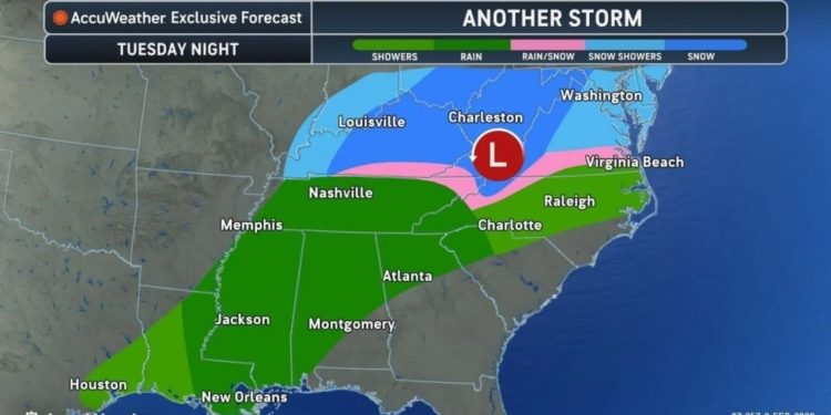 Map Shows States Bracing For New Winter Storm After Bomb Cyclone