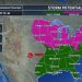 Projected Timeline for Powerful New Storm Bringing Snow and Ice
