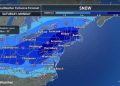 Snowfall Map: New Winter Storm Brings Fresh Projections For The Northeast