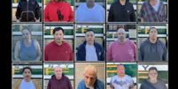 17 people arrested in Placer County drug trafficking bust, large quantities of meth seized