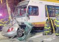 8 people injured in a car and MTA bus crash in Baltimore
