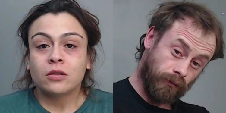 Couple accused of abusing child after bloodied boy discovered wandering in underwear