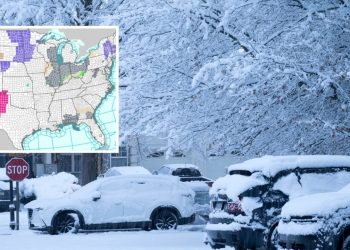 Heavy Snow Warning Issued With Up to 14 Inches Set to Hit