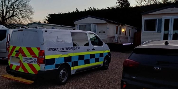 Migrants Suspected Of Working Illegally As Delivery Riders Taken Into Custody In Raid