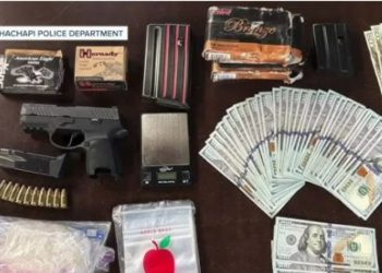 Tehachapi police detain two suspects during Golden Hills drug bust