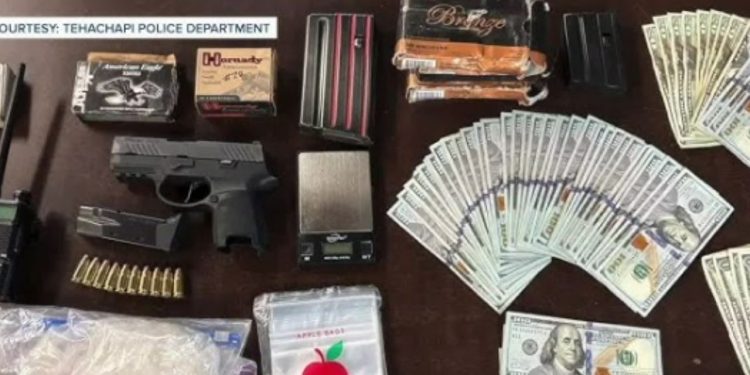 Tehachapi police detain two suspects during Golden Hills drug bust