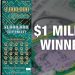 Two $1M Texas Lottery scratch-off tickets sold in Houston area