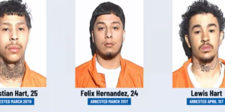 3 men apprehended in assault that left victim with fractured skull